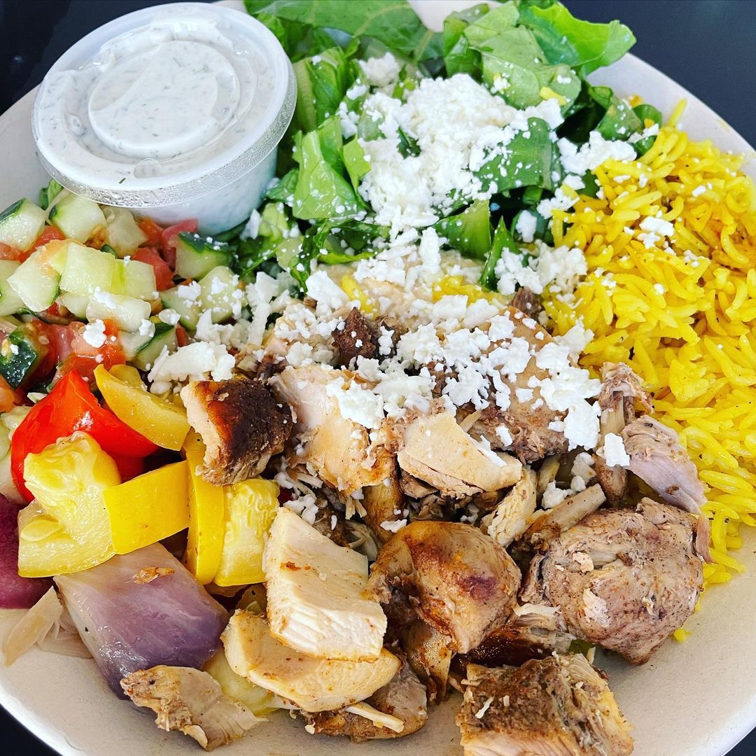 Garbanzo chicken plate